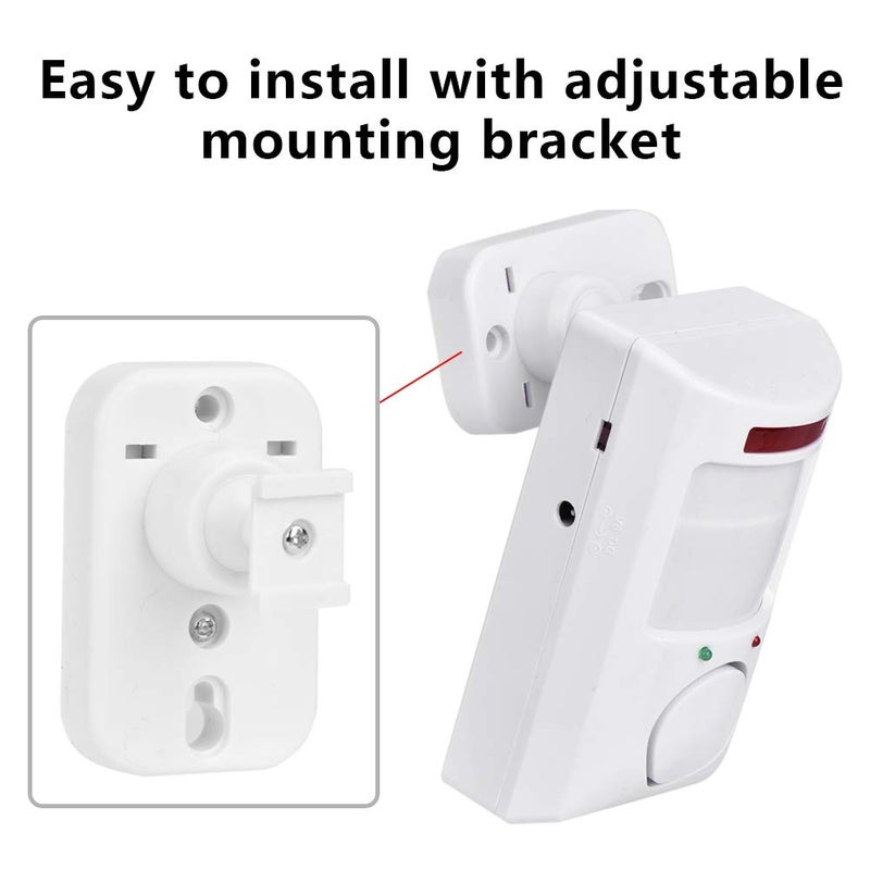 Wendry Alarm System, Alarm Sound of 105dB, 30m Long Distance for Alarm System Infrared Motion Sensor Detector Wall Alert Home Security - Image 5